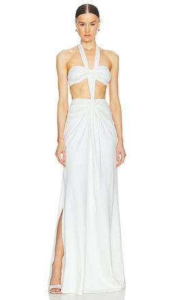 Sid Neigum - Bandeau Knot Knit Dress