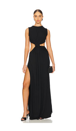 Sid Neigum - Twisted Cutout Maxi Dress