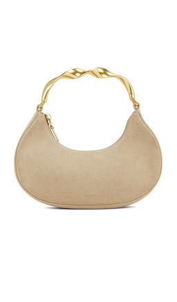 SIMKHAI - Nixi Suede Twist Handle Bag