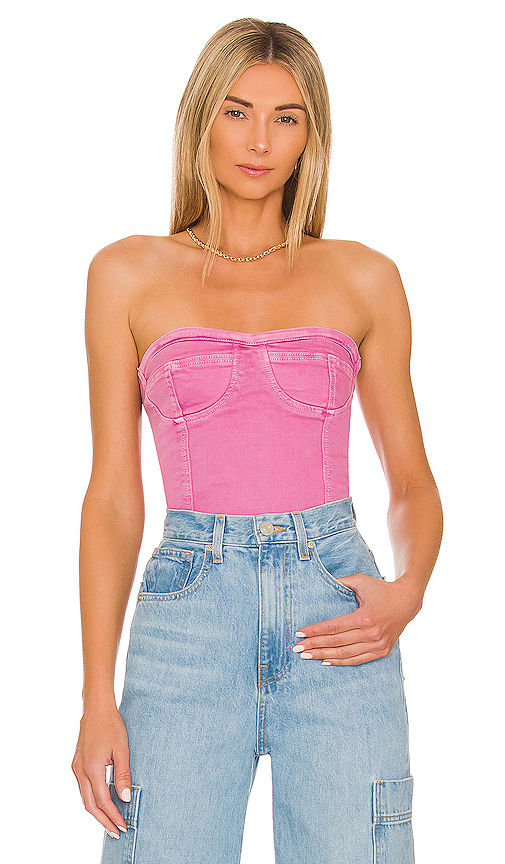 Buy superdown Desa Crop Bustier Top Online