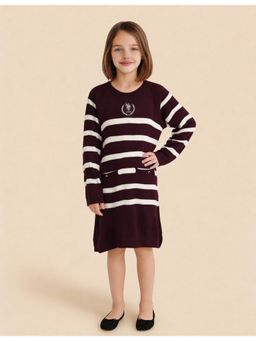 U.S. POLO ASSN. - Girls Wear Girls A-Line Sweater Dress