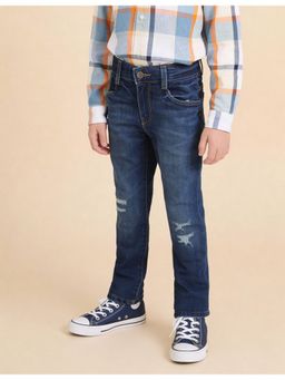 U.S. POLO ASSN. - Kids Boys Slim Fit Distressed Jeans