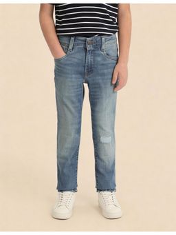 U.S. POLO ASSN. - Kids Boys Slim Fit Distressed Jeans