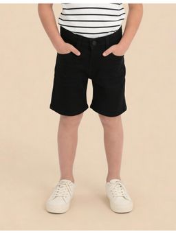 U.S. POLO ASSN. - Kids Boys Regular Fit Solid Shorts