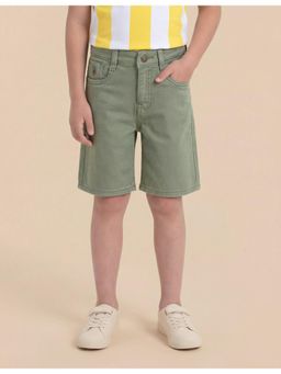 U.S. POLO ASSN. - Kids Boys Regular Fit Solid Shorts