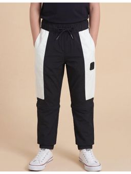 U.S. POLO ASSN. - Kids Boys Colourblocked Regular Fit Joggers