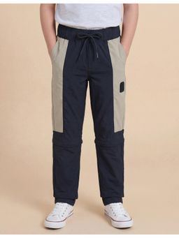 U.S. POLO ASSN. - Kids Boys Colourblocked Regular Fit Joggers