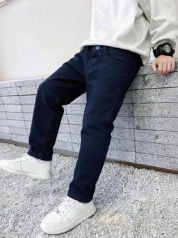 Purple United Kids - Boys Jeans in Dark Blue with Classic Fit & Five-Pocket Design