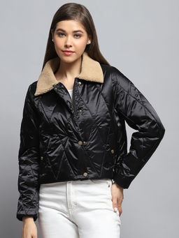 Monte Carlo - Women Solid Black Jacket