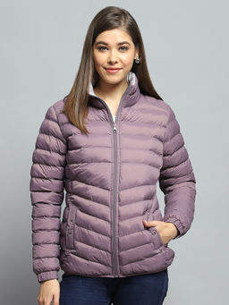 Monte Carlo - Women Solid Purple Reversable Jacket