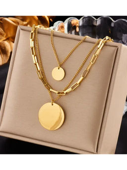 SHILLYN - Anti-Tarnish Layered Luxe Gold Plated Necklace