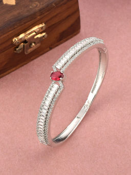 SHILLYN - Scarlet Serenade Diamond Bracelet with Lock System
