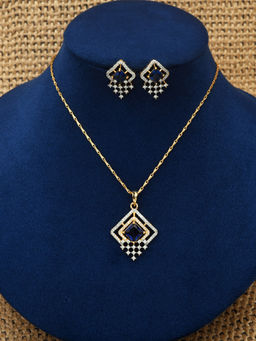 SHILLYN - Elowra Feminine Sapphire Shine Jewellery Set