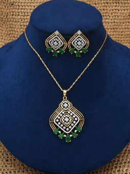 SHILLYN - Ravyn Glow Emerald Diamond Jewellery Set