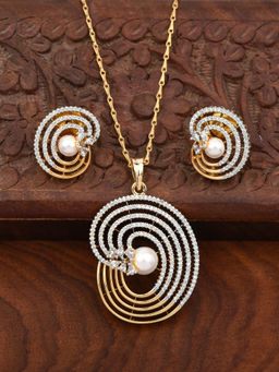 SHILLYN - Pure Aura Pearl Diamond Jewellery Set
