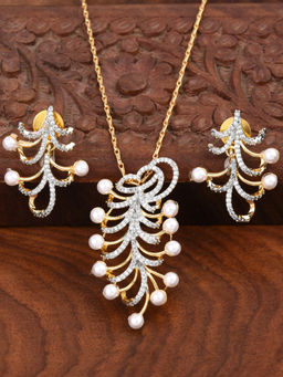 SHILLYN - Veloura Shine Pearl Zircon Jewellery Set