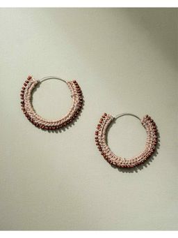 WHE - Hand Crochet Jute and Bead Hoops