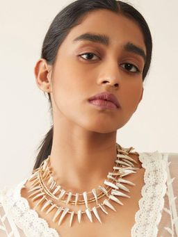WHE - Sea Secrets Angler Mother of Pearl Necklace
