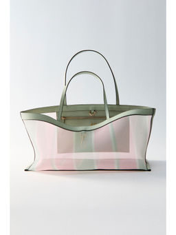 H&M - Women Green Mesh Shopper