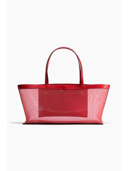 H&M - Women Red Mesh Shopper