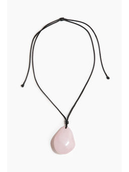H&M - Women Pink Pendant Cord Necklace