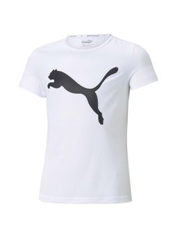 Puma - Active Girls White T-shirts