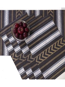 ODE & CLEO - Cotton Table Mat Placemat for Dining Table Washable 6 Seater Mats Multi-Color