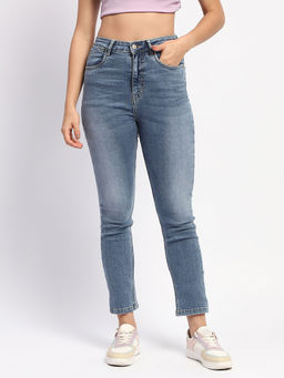 Madame - Skinny Fit Light Blue Denim Jeans