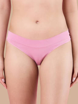 Nykd by Nykaa - Way Stretch Bikini Panty-Nyp341-D Pink
