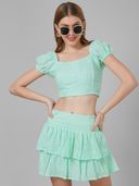 Green color option, Sold out, Currently selected