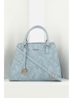 Allen Solly - Women Casual Printed Blue Handbag with Detachable Strap