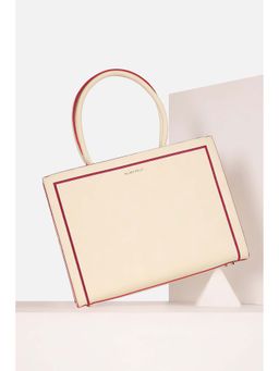 Allen Solly - Women Casual Solid Beige Handbag