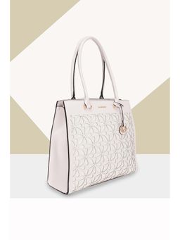 Allen Solly - Women Casual Textured White Handbag