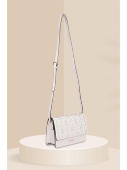 Allen Solly - Women Casual Textured White Sling Bag