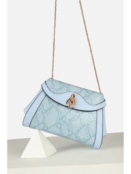 Allen Solly - Women Casual Printed Blue Sling Bag