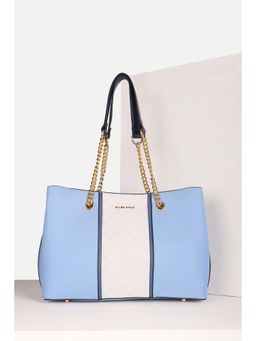 Allen Solly - Women Casual Textured Blue Handbag