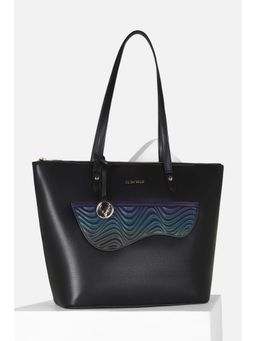 Allen Solly - Women Casual Textured Black Handbag