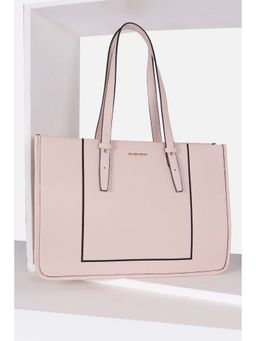 Allen Solly - Women Formal Textured Pink Handbag