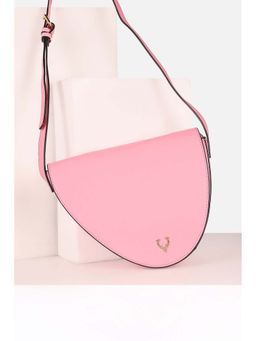 Allen Solly - Women Casual Textured Pink Sling Bag