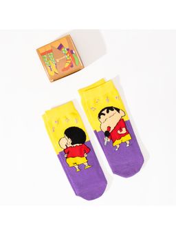 Thela Gaadi - Multicolor Printed Socks (Pack of 2)