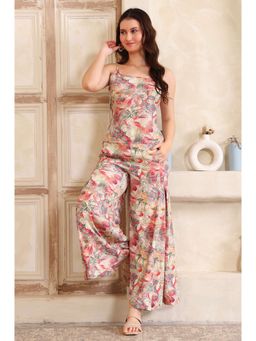 Aurelia - Women's Floral Printed Straight Co-Ord Set