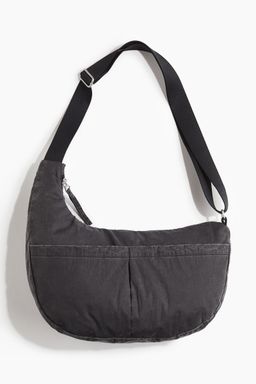 H&M - Men Grey Denim Crossbody Bag