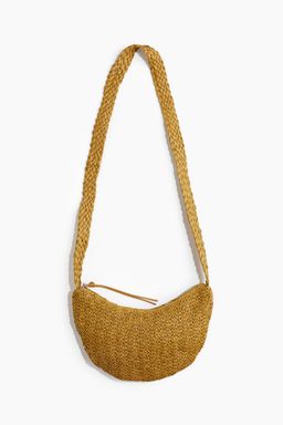 H&M - Women Green Straw Crossbody Bag