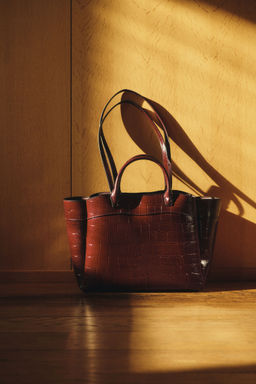 H&M - Women Burgundy Shopper Bag