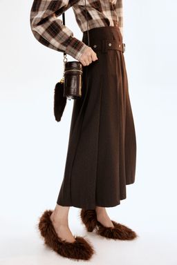 H&M - Women Brown Cylindrical Crossbody Bag