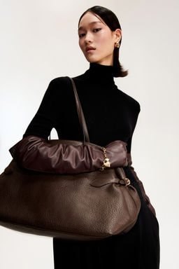 H&M - Women Brown Large Tote Bag