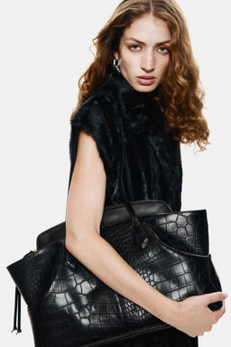H&M - Women Black Shopper Bag