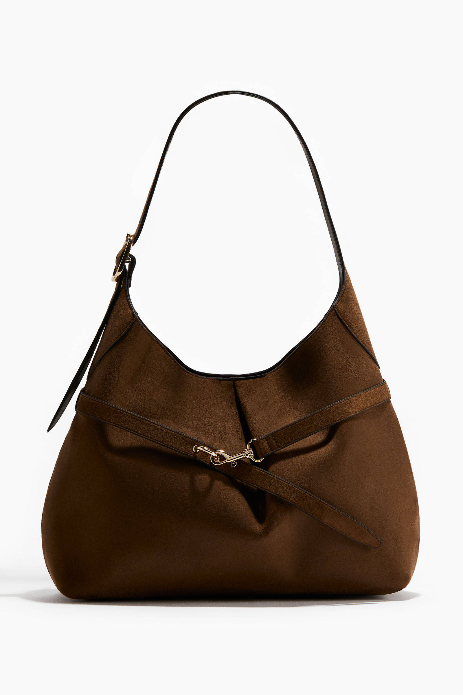 Women Brown Slouchy Shoulder Bag