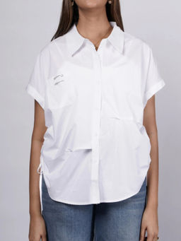French Theory - Boxy Fit Cotton Shirt