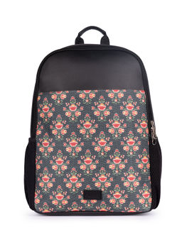 Zouk - Mughal Garden Unisex Backpack Navy Blue